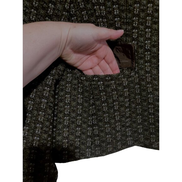 Vintage Cinzia Rocca Wool Jacket 10 Blazer Tweed Italy Quiet Luxury 100% Wool - Picture 5 of 12